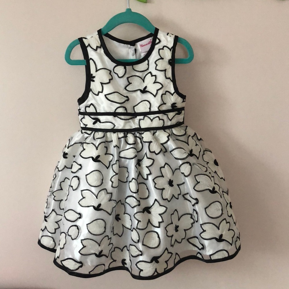 Beautiful girls embroidered dress